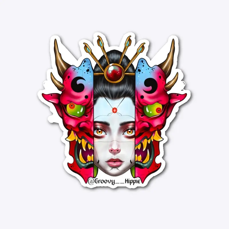 Alien Oni Geisha